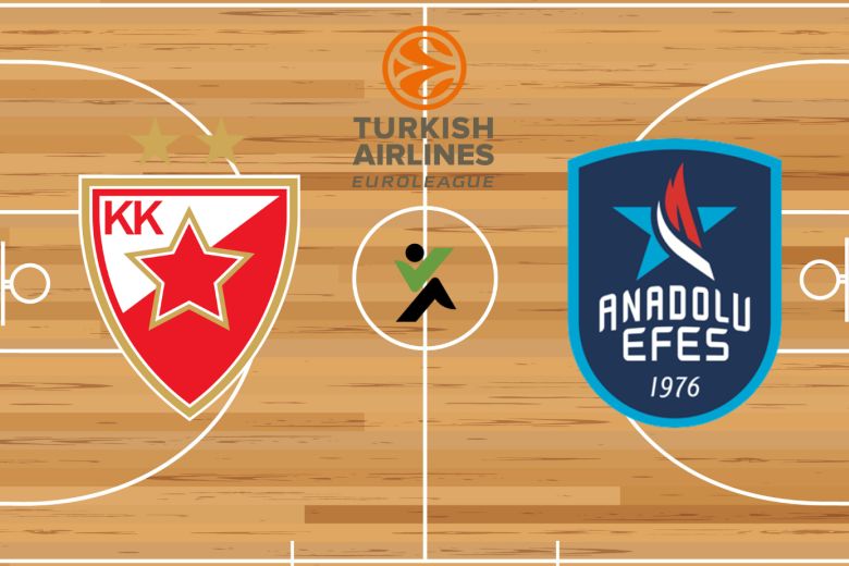 Crvena zvezda vs Anadolu Efes Euroliga de baschet