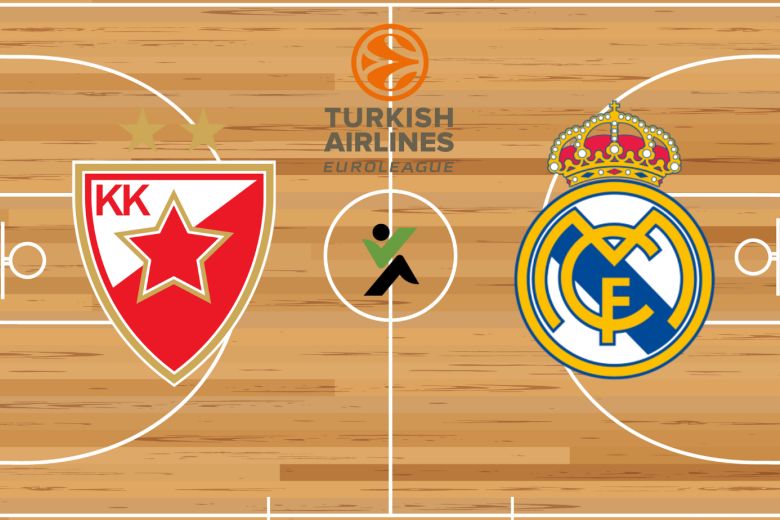 Crvena zvezda vs Real Madrid Euroliga de baschet