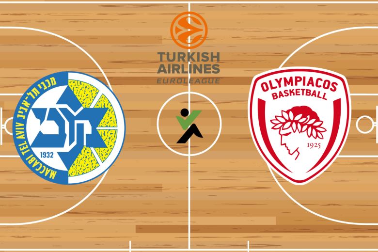 Maccabi Tel Aviv vs Olympiakos Euroliga de baschet