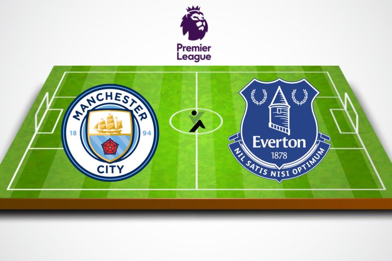 Manchester City vs Everton Anglia Premier League