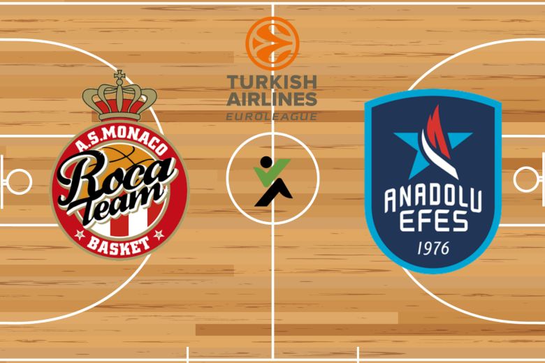 Monaco vs Anadolu Efes Euroliga de baschet