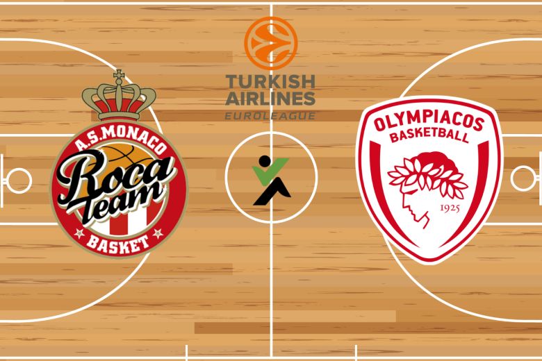 Monaco vs Olympiakos Euroliga de baschet