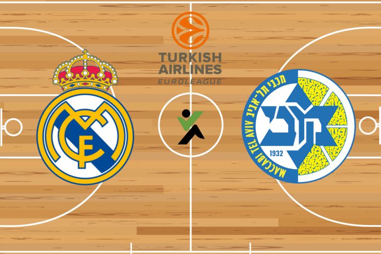 Real Madrid vs Maccabi Tel Aviv Euroliga de baschet