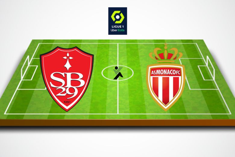 Brest vs Monaco Ligue 1