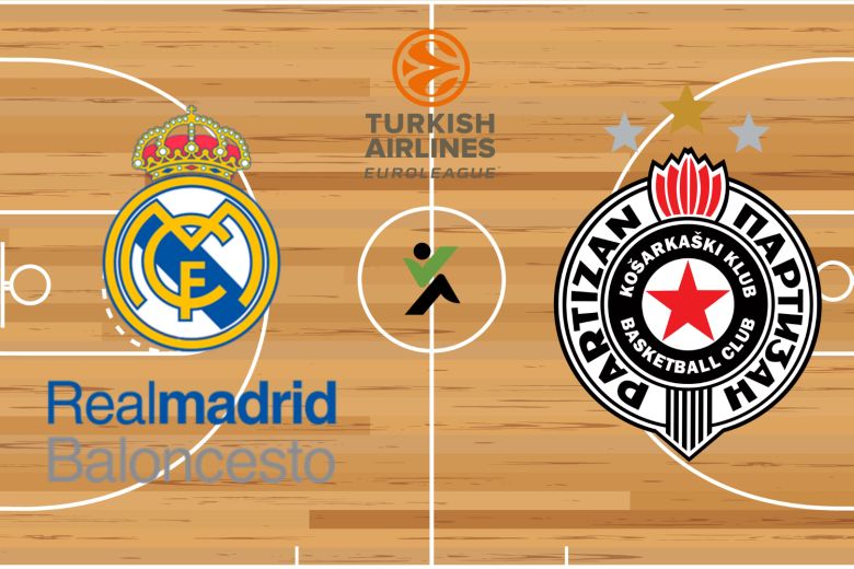 Real Madrid vs Partizan Euroliga de baschet