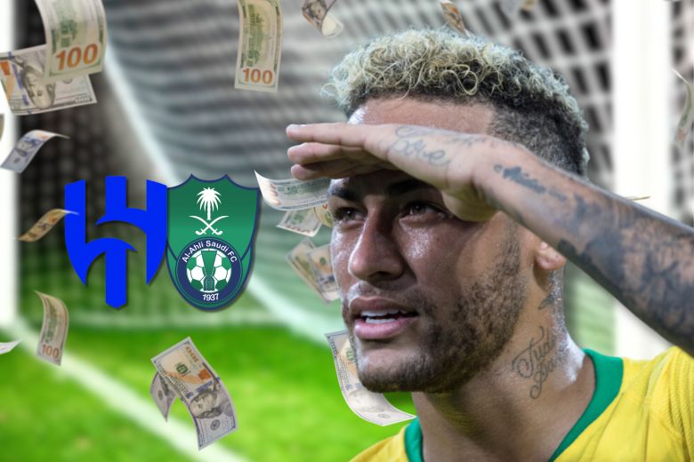 Al Hilal vs Al Ahli  Neymar