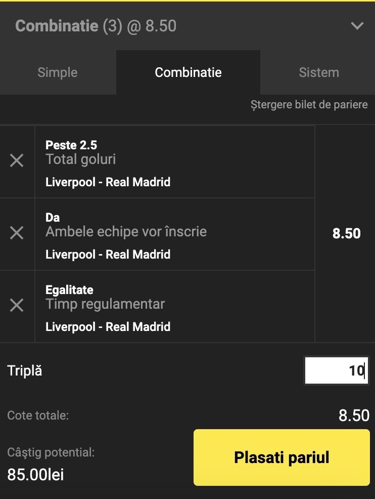 Bet Builder Unibet