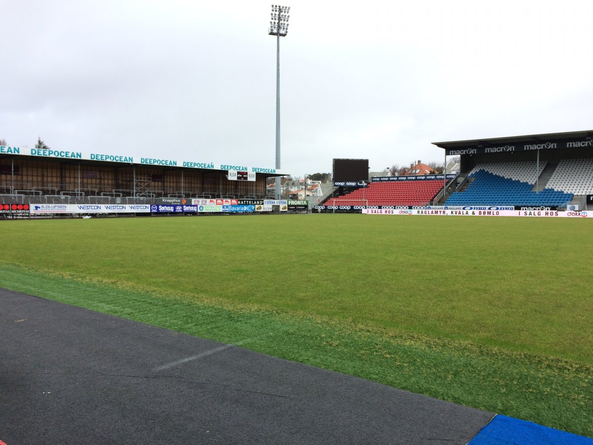 Haugesund Stadion Norvegia Stadionul Haugesund. Fotografie.: gavrilo14