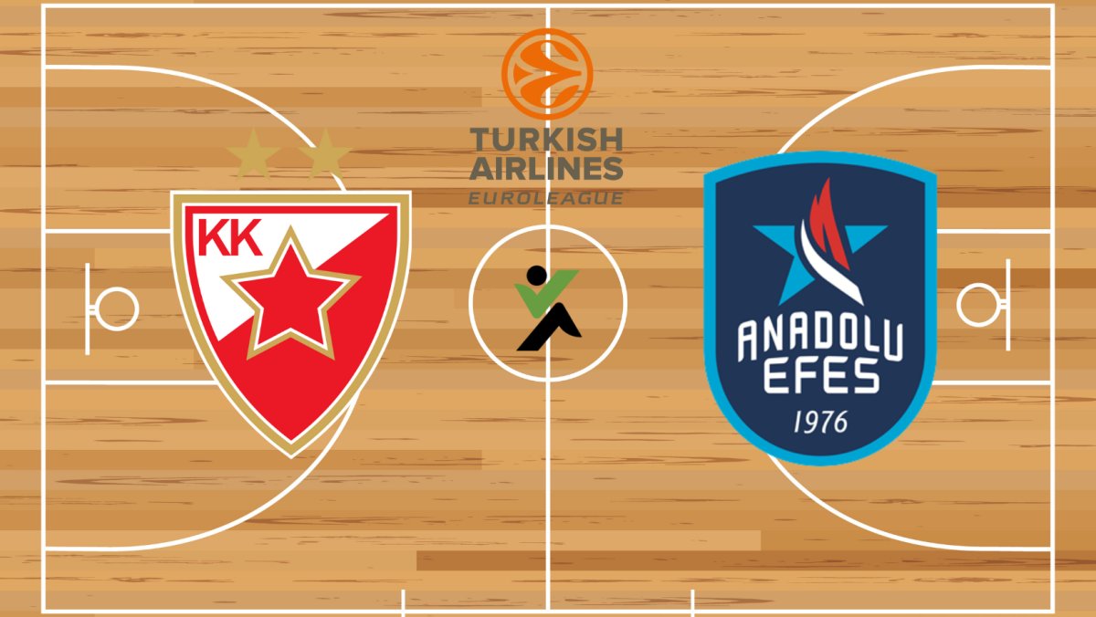 Crvena zvezda vs Anadolu Efes Euroliga de baschet 
