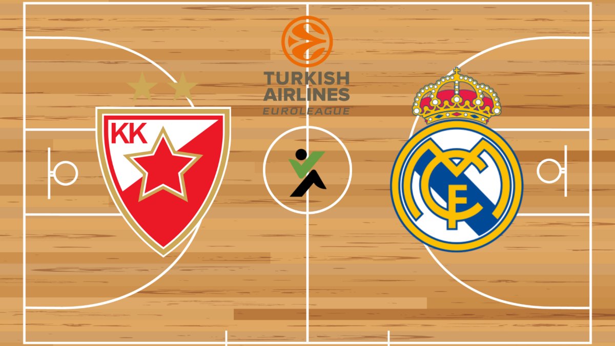 Crvena zvezda vs Real Madrid Euroliga de baschet 