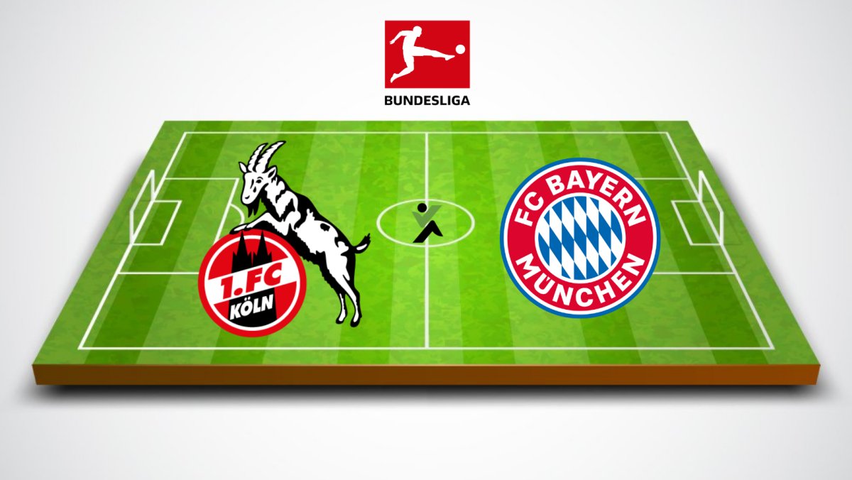 Köln vs Bayern Munchen Bundesliga 