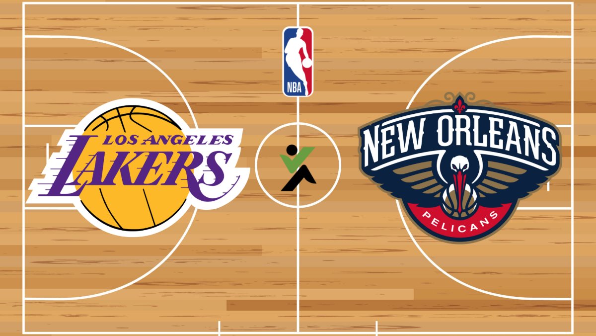 Los Angeles Lakers vs New Orleans Pelicans NBA kosárlabda 