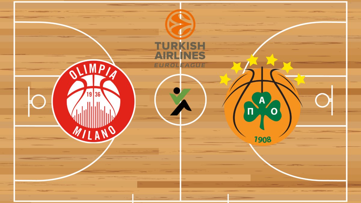 Milano vs Panathinaikos Euroliga de baschet 