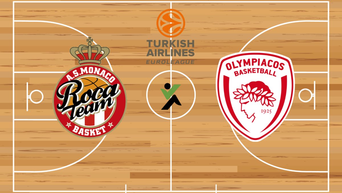 Monaco vs Olympiakos Euroliga de baschet 