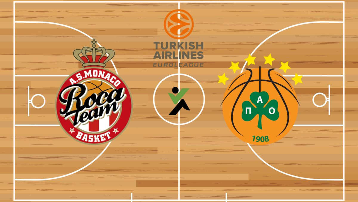 Monaco vs Panathinaikos Euroliga de baschet Euroliga 