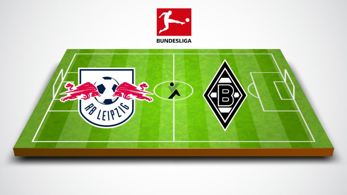 RB Leipzig vs Mönchengladbach Bundesliga 