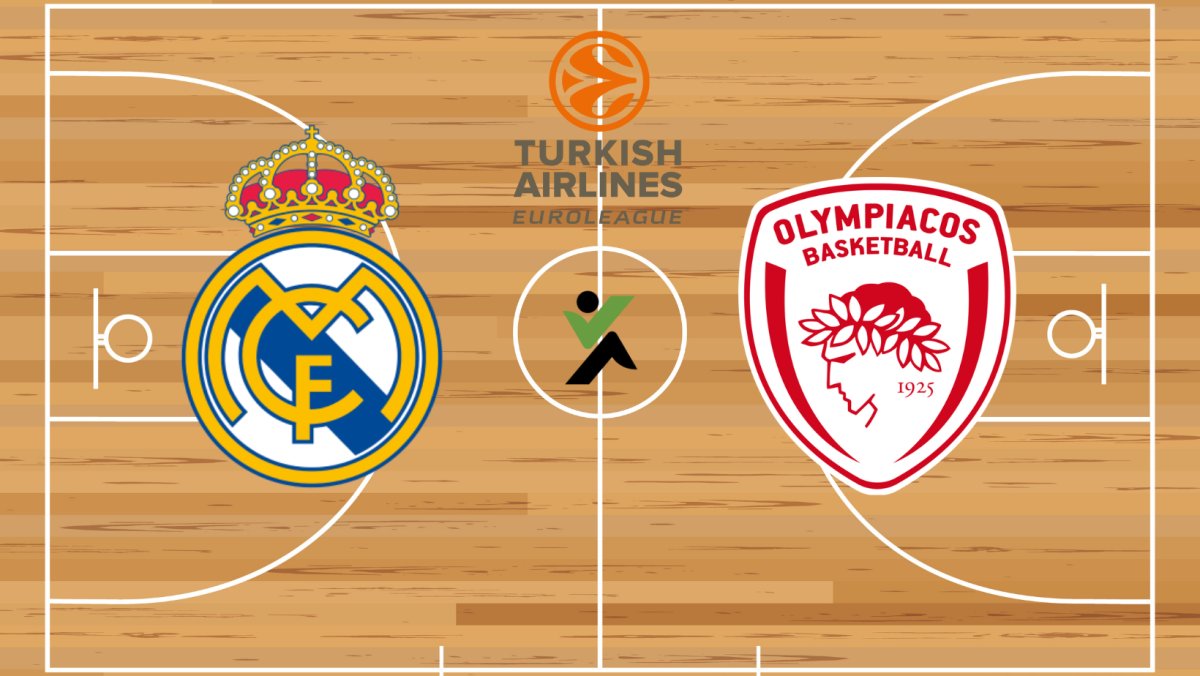 Real Madrid vs Olympiakos Euroliga de baschet 