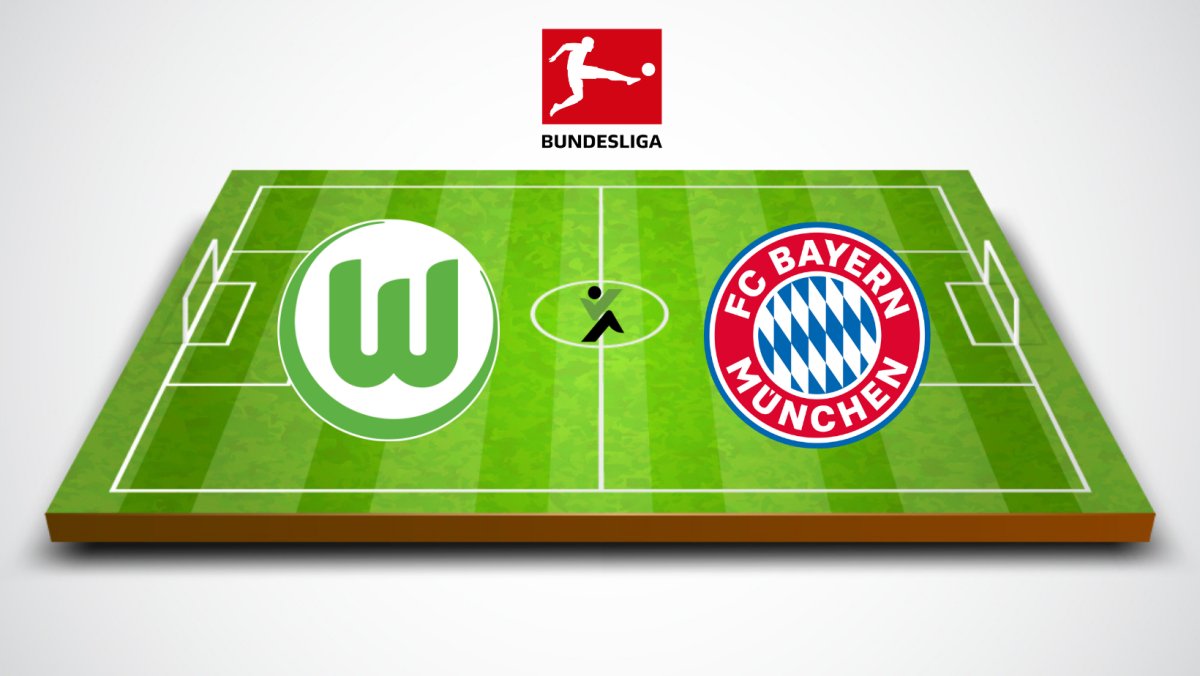 Wolfsburg vs Bayern Munchen Bundesliga 