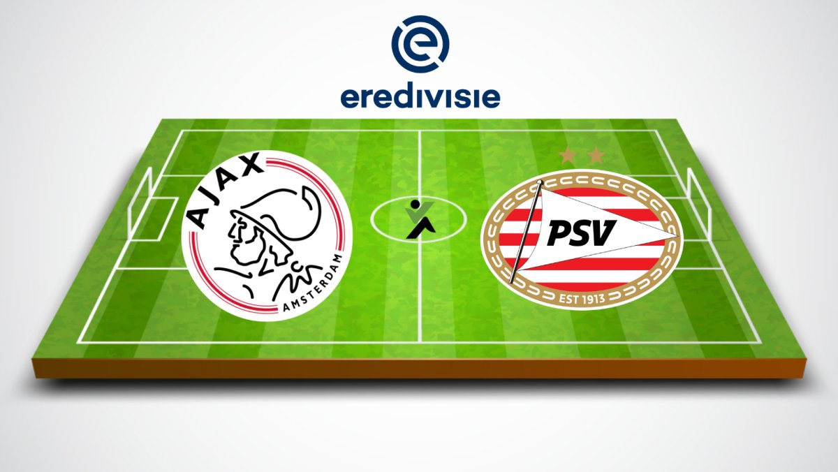 Ajax Amsterdam vs PSV Eindhoven Olandaia Eredivisie 