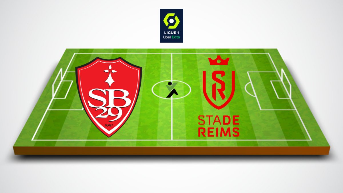 Brest vs Reims Ligue 1 