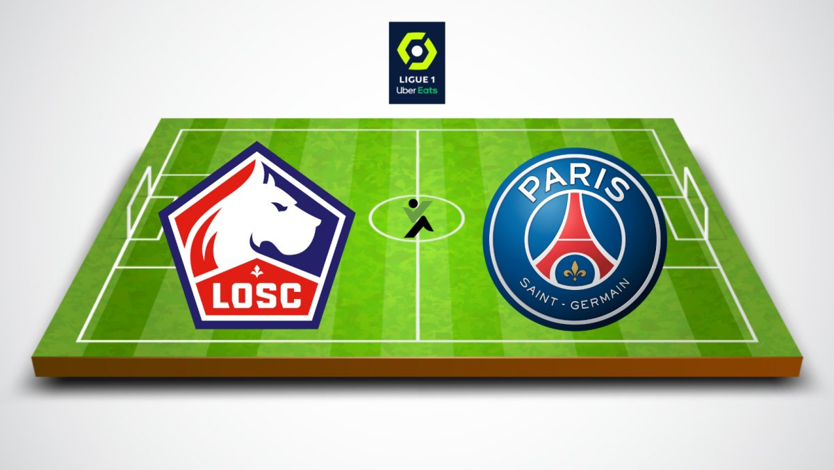 Lille vs PSG Ligue 1 