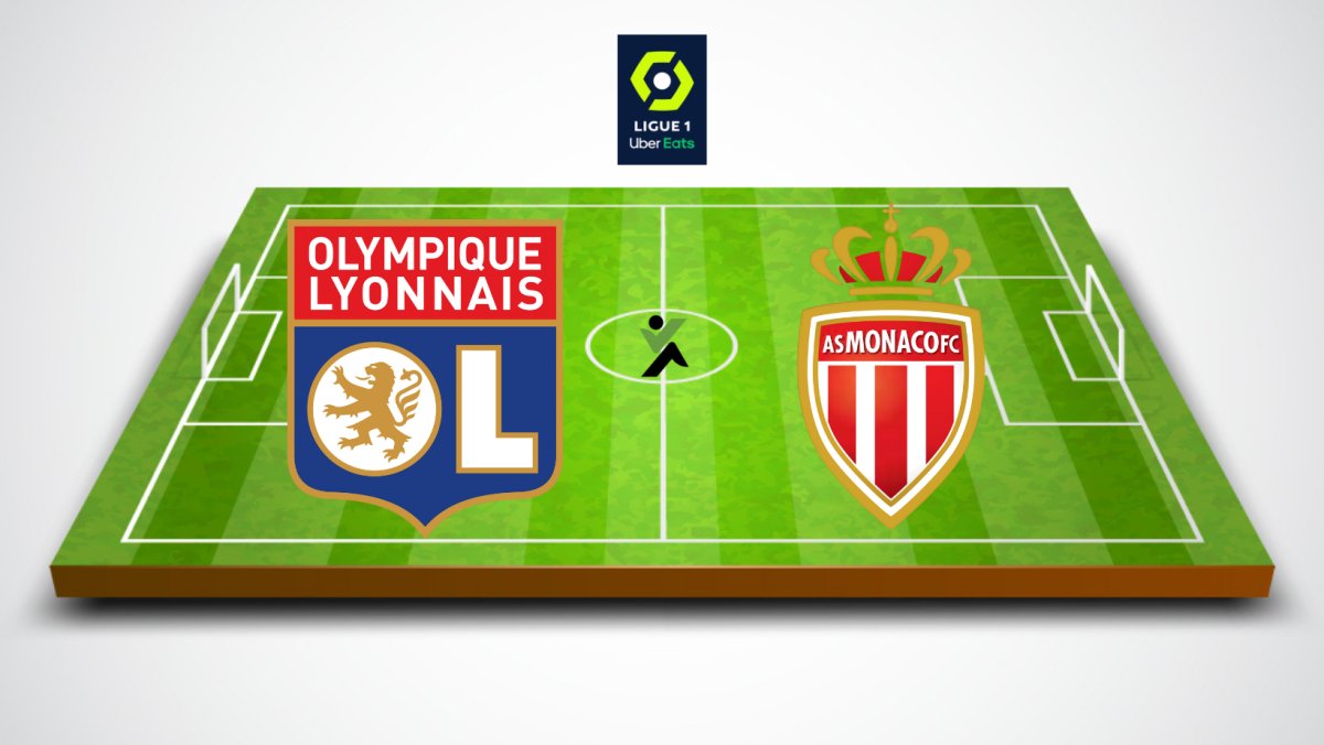 Lyon vs Monaco Ligue 1 