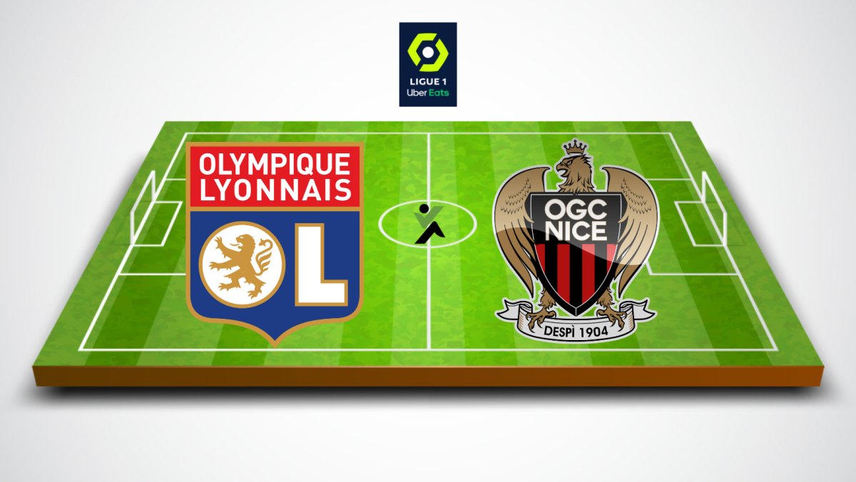 Lyon vs Nice Ligue 1 