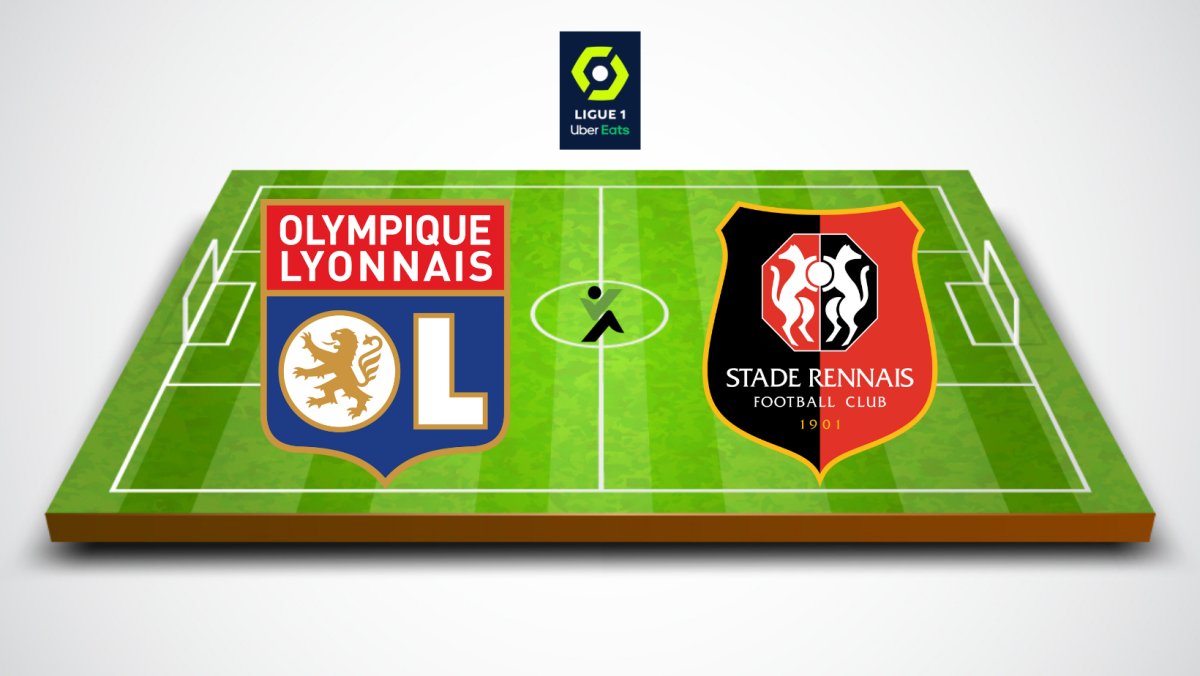 Lyon vs Rennes Ligue 1 