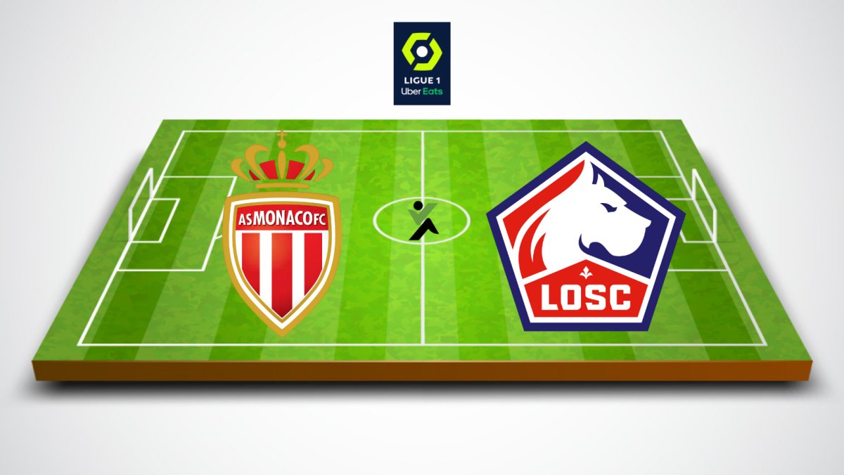 Monaco vs Lille Ligue 1 