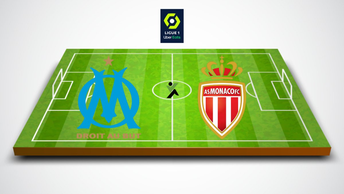 Olympique de Marseille vs Monaco Ligue 1 