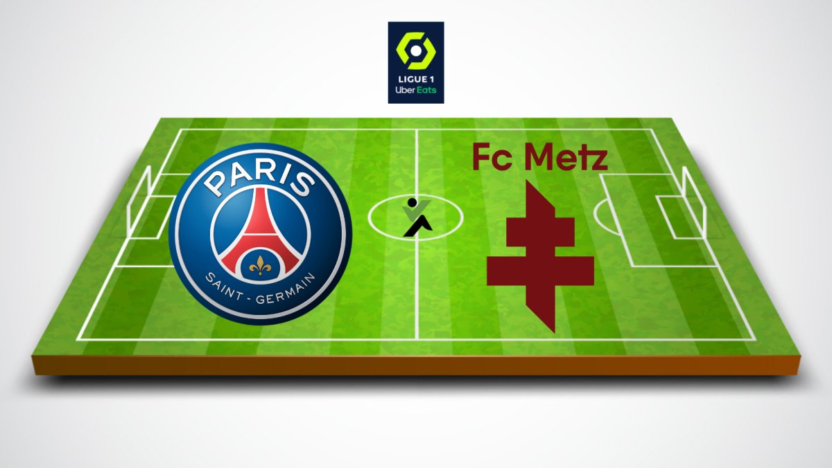 PSG vs Metz Ligue 1 