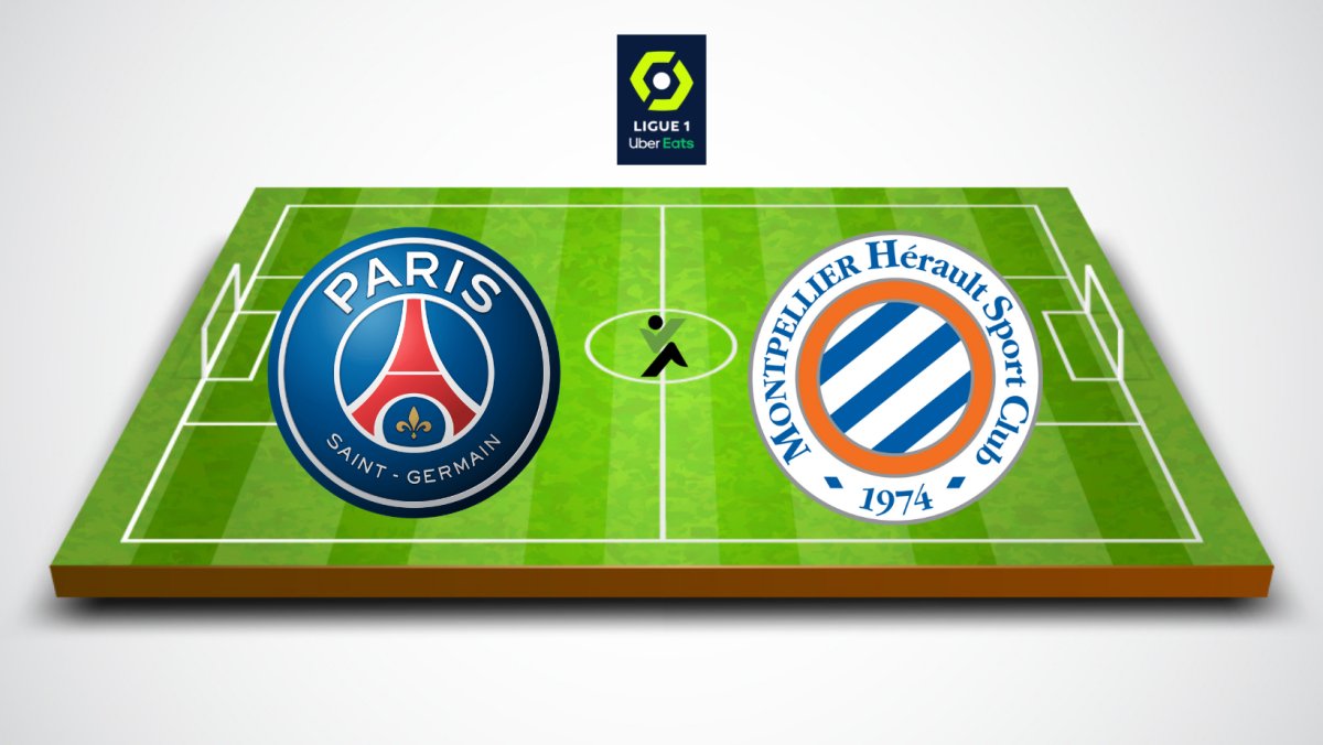 PSG vs Montpellier Ligue 1 