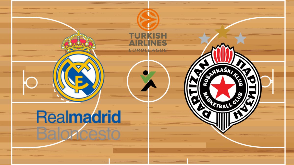 Real Madrid vs Partizan Euroliga de baschet 