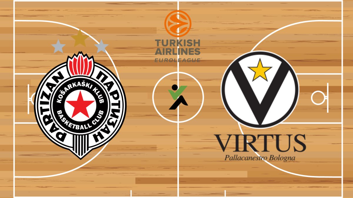 Partizan vs Virtus Bologna Euroliga de baschet 