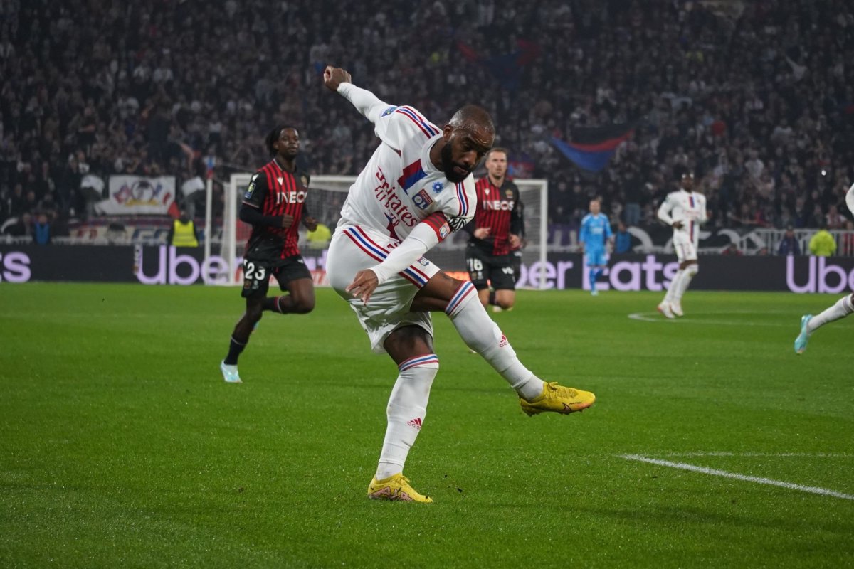 Alexandre Lacazette - Olympique Lyon 001 Alexandre Lacazette (Foto: A.Taoualit/Shutterstock.com)