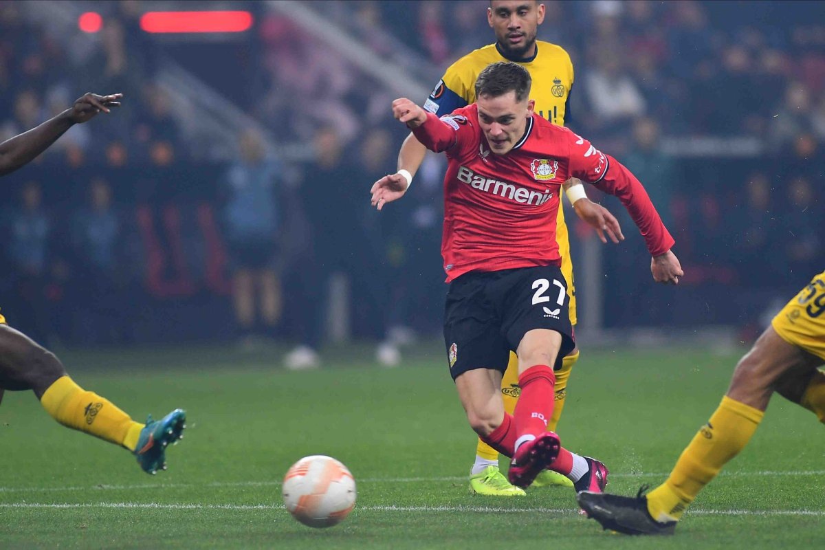 Florian Wirtz - Bayer Leverkusen 009 Florian Wirtz (Foto: Vitalii Vitleo/Shutterstock.com)