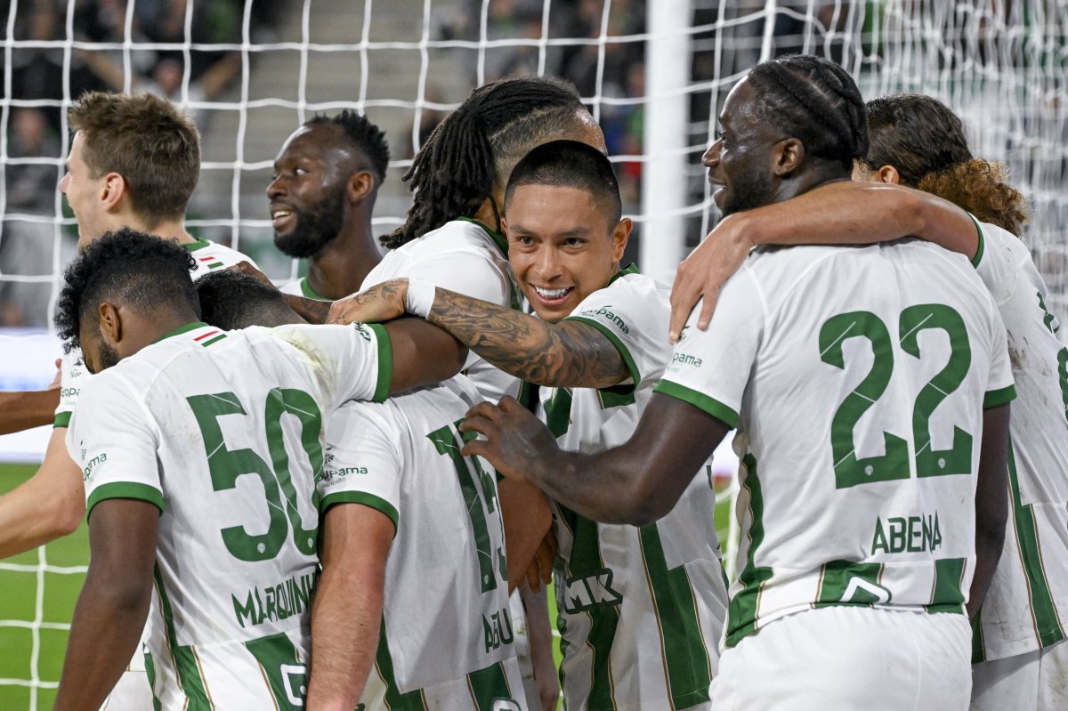 Fotbal NB I - Ferencvárosi TC - Újpest FC 018 Ferencváros a marcat în runda a 11-a din OTP Bank Liga pe 29 octombrie 2023. Foto: MTI/Koszticsák Szilárd