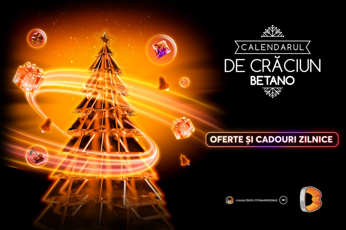 Calendarul de Craciun Betano Calendarul de Craciun Betano