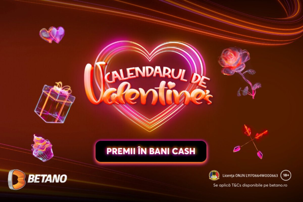 Calendarul de Valentines Betano 