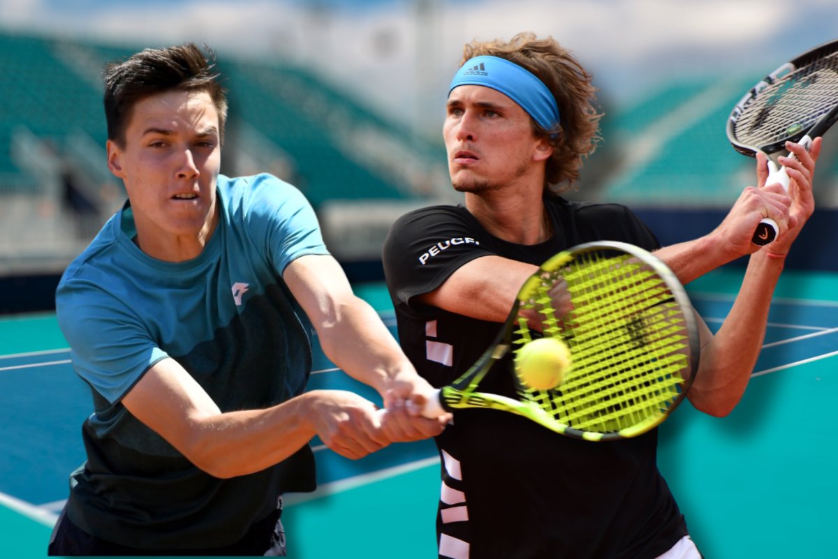 Alexander Zverev - Marozsán Fábián ATP Miami 02 Fotografii: Janet McIntyre/Shutterstock, MTI/Kovács Tamás